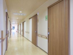 清潔な廊下の様子