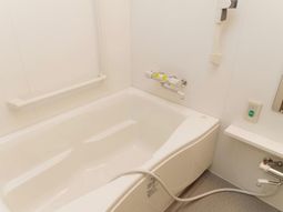 清潔なバスタブの浴室