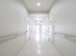 清潔な廊下の風景