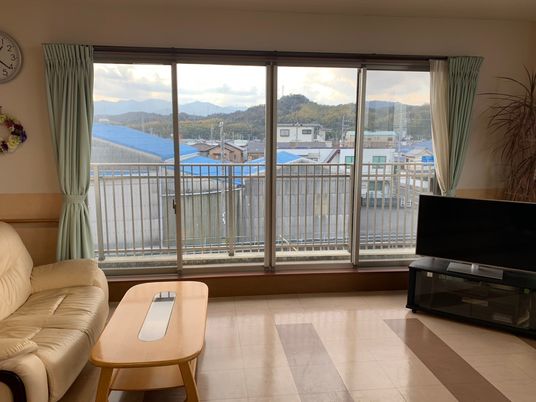 眺めの良いリビング