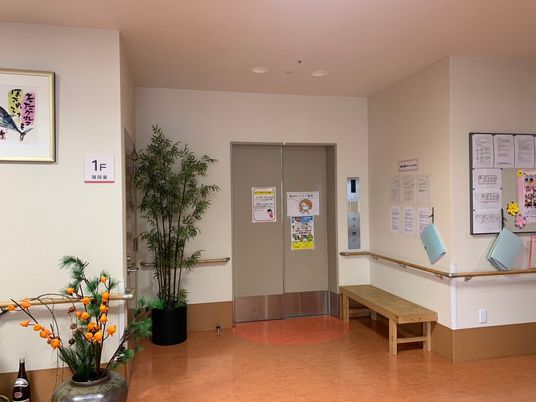 温かみのある廊下