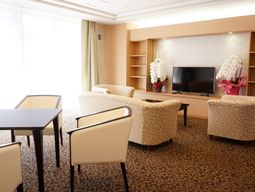 リラックスできるラウンジ