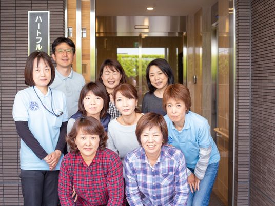 スタッフ集合のエントランス