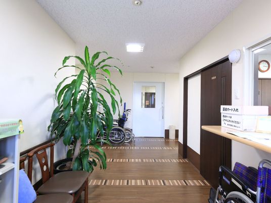明るくてきれいなエントランス