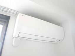 清潔なエアコンのアップ