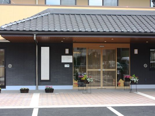 和風のエントランス  
