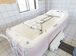 機能的な浴室設備