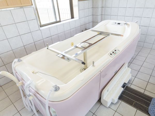 機能的な浴室設備