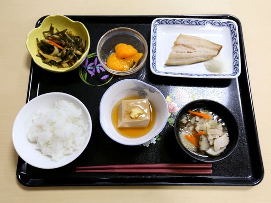 和食のバランスの良い一食