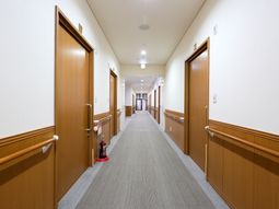 清潔感のあふれる廊下
