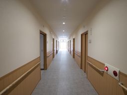 清潔感ある廊下の様子