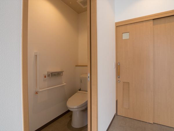 清潔感のあるトイレ空間