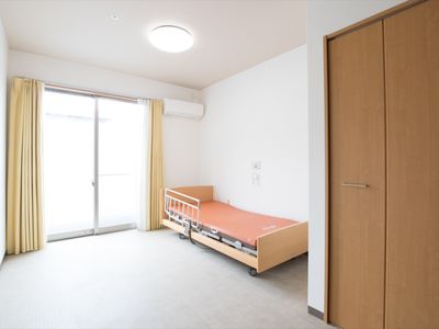 シンプルな居室の一例