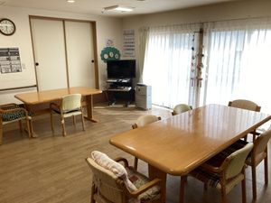 自然光あふれるリビング