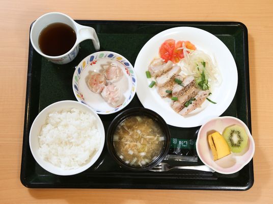 バランス良い食事内容
