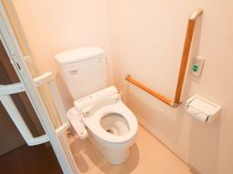 バリアフリートイレの一角