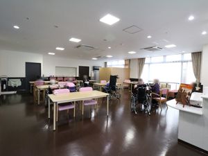 広々とした共有スペース