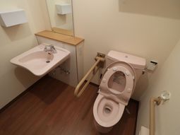 清潔感のあるトイレ空間