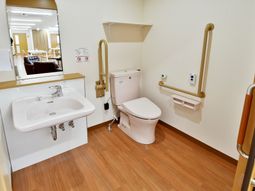 清潔なトイレの様子