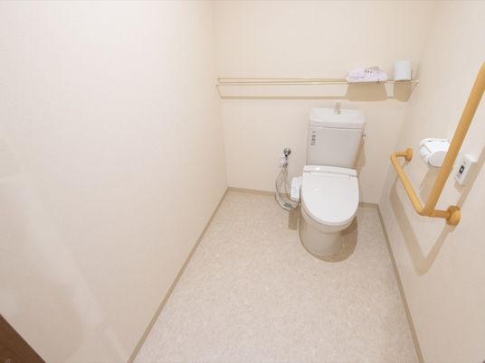 清潔なトイレの様子