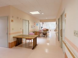 温もりある共用廊下
