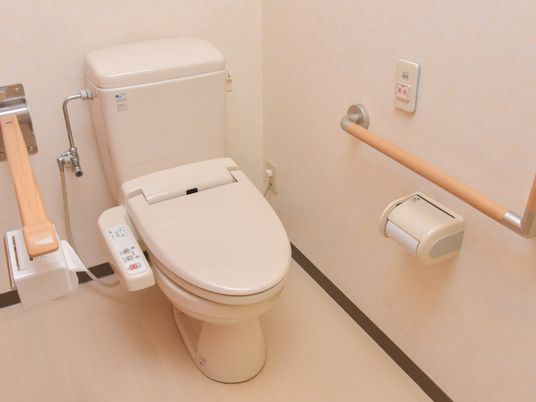 バリアフリーのトイレ設備