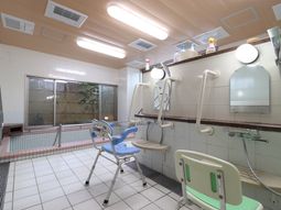 清潔な浴室の設備