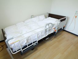 清潔なベッドのある部屋