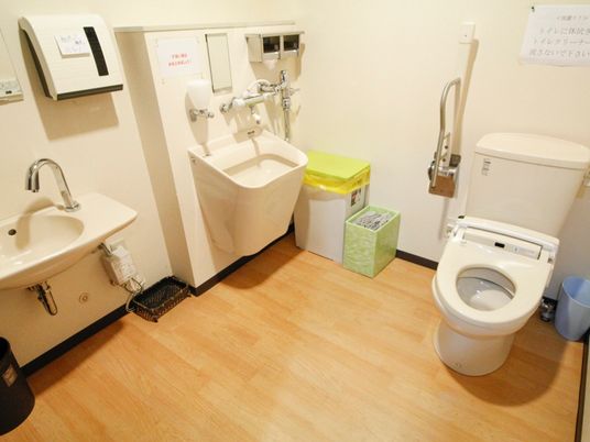 清潔なトイレ空間