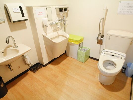 清潔なトイレ空間