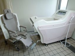 快適な設備の浴室