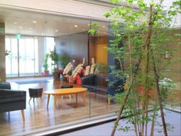 快適な共有スペースの一角