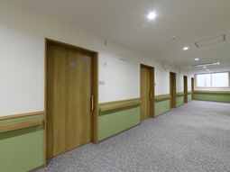 清潔感のある廊下