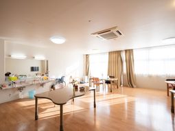 明るい機能訓練室