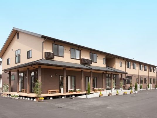 温かみのある建物外観