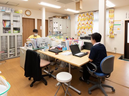 事務スペースの様子