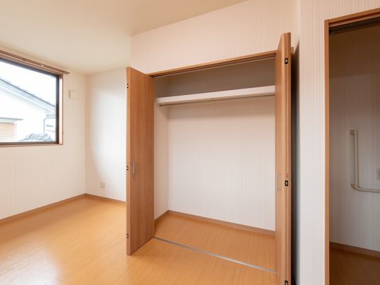 清潔感のある空間の居室