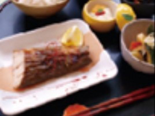 和風の食事セット