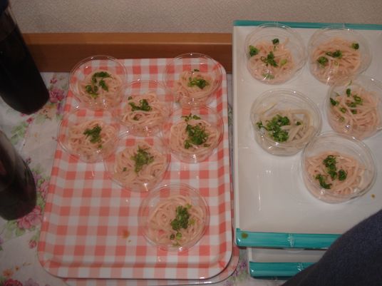 手作りのおやつ