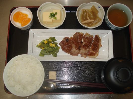 栄養バランスの取れた食事内容