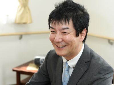 笑顔のスタッフ