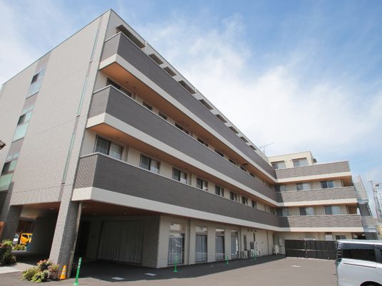 都市型施設の外観