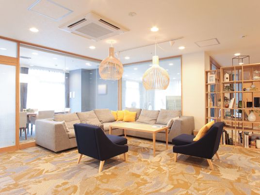 快適な共有ラウンジ