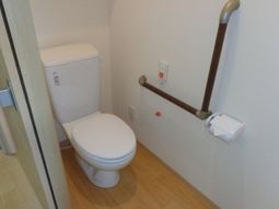 バリアフリーのトイレ