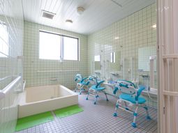 清潔な浴室の一角