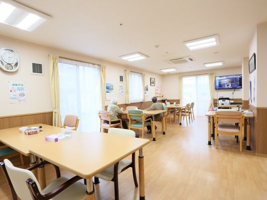 広々とした共用スペース