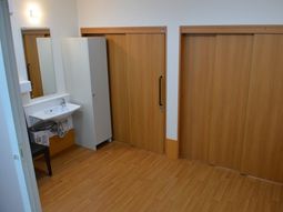 清潔感のある洗面室