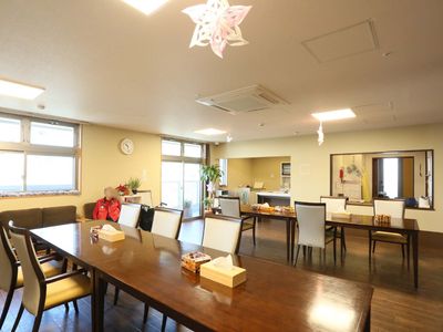 広々とした共用スペース