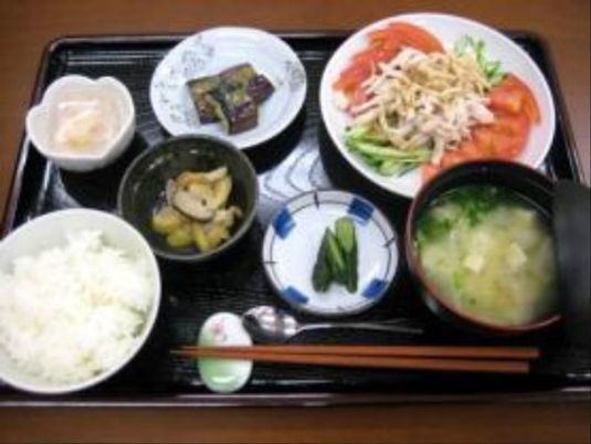 栄養バランスの取れた料理