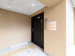 清潔なエントランス